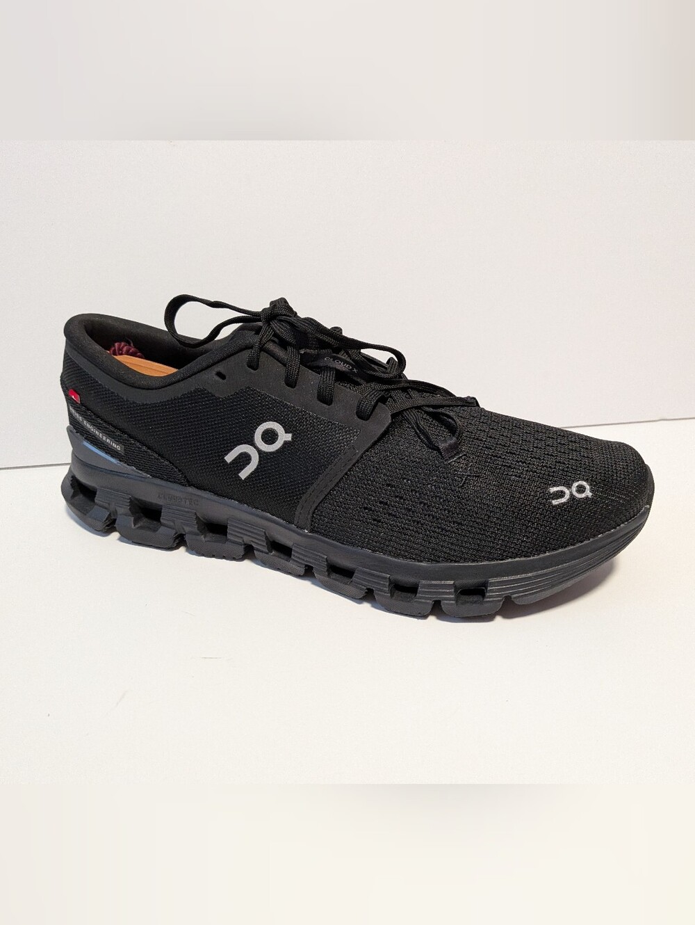On Cloud X 4 recycled-mesh sneakers Black Men's Shoe Size 9.5